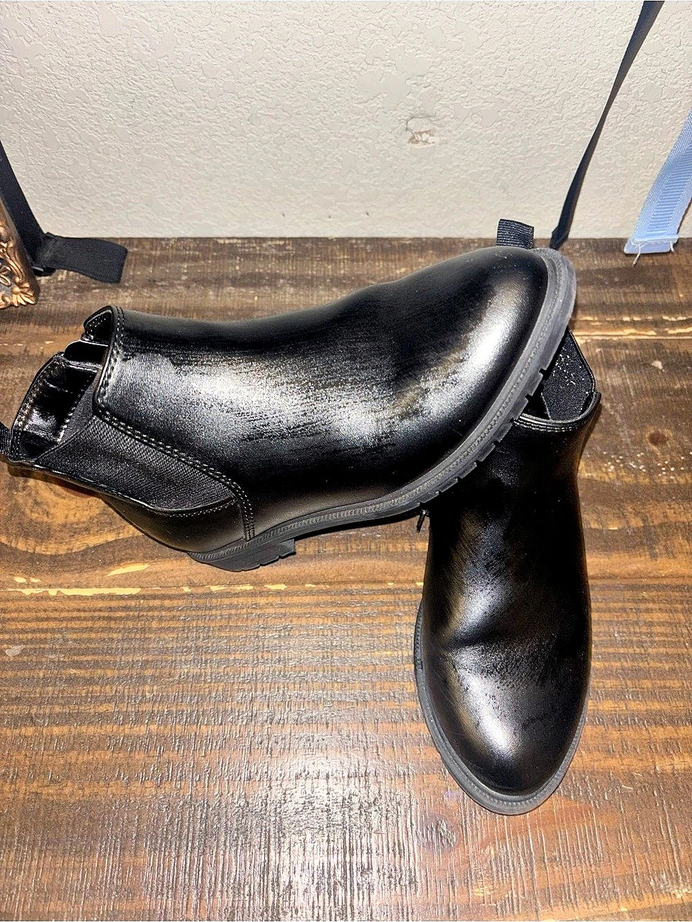 Easy Street Black Ankle Boots Like New